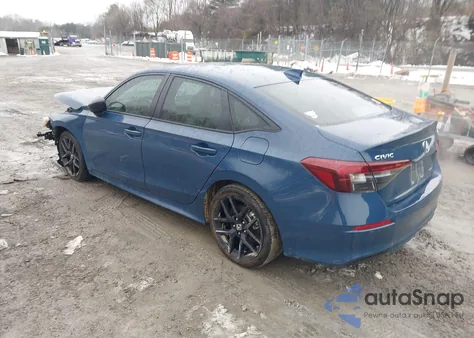 2025 Honda Civic Hybrid Sport/Sport Touring z USA, uszkodzony, nr VIN 2HGFE4F85SH307048